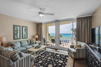 0205 - 2B/2 Bath With Bunks - Gulf Front Balcony - Living Room Faces the Gulf Accommodation Florida