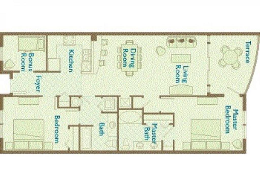 0207 - 2B/2 Bath With Bonus Room. Master Bedroom & Living Room Face The Gulf! - thumb 1
