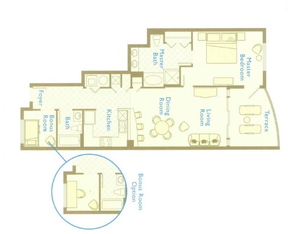 0806 - 1B/2 Bath With Bonus Room. Master Bedroom & Living Room Face The Gulf! - thumb 1