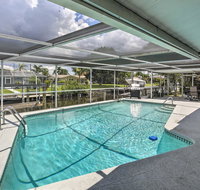 Canalfront Home with DockPool 5 Mi to Ft Myers - Accommodation Florida