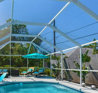 Contemporary Pool Villa II - Private Beach - Heated Pool - Free Wifi - Accommodation Florida