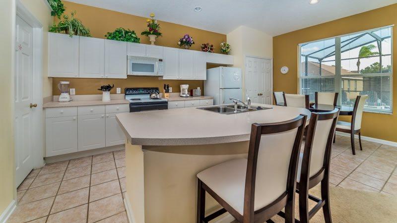 Elegant 4 Bedroom Villa With South Facing Pool In Kissimmee Resort - thumb 2