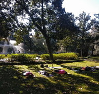 Yoga in Forsyth Park - Accommodation Florida